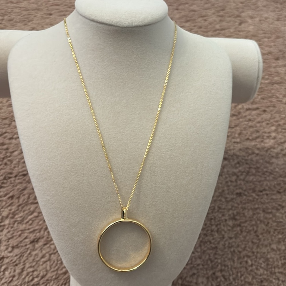 Bronze milor Italy QVC necklace o ring - Picture 2 of 4